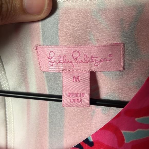 LILLY PULITZER Flirty Engineered Iona Shift Dress Size Medium - Picture 4 of 6